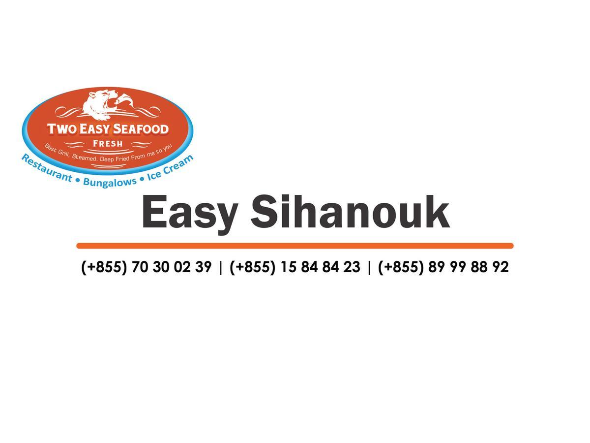 Two Easy Bungalow Hotel Sihanoukville Buitenkant foto